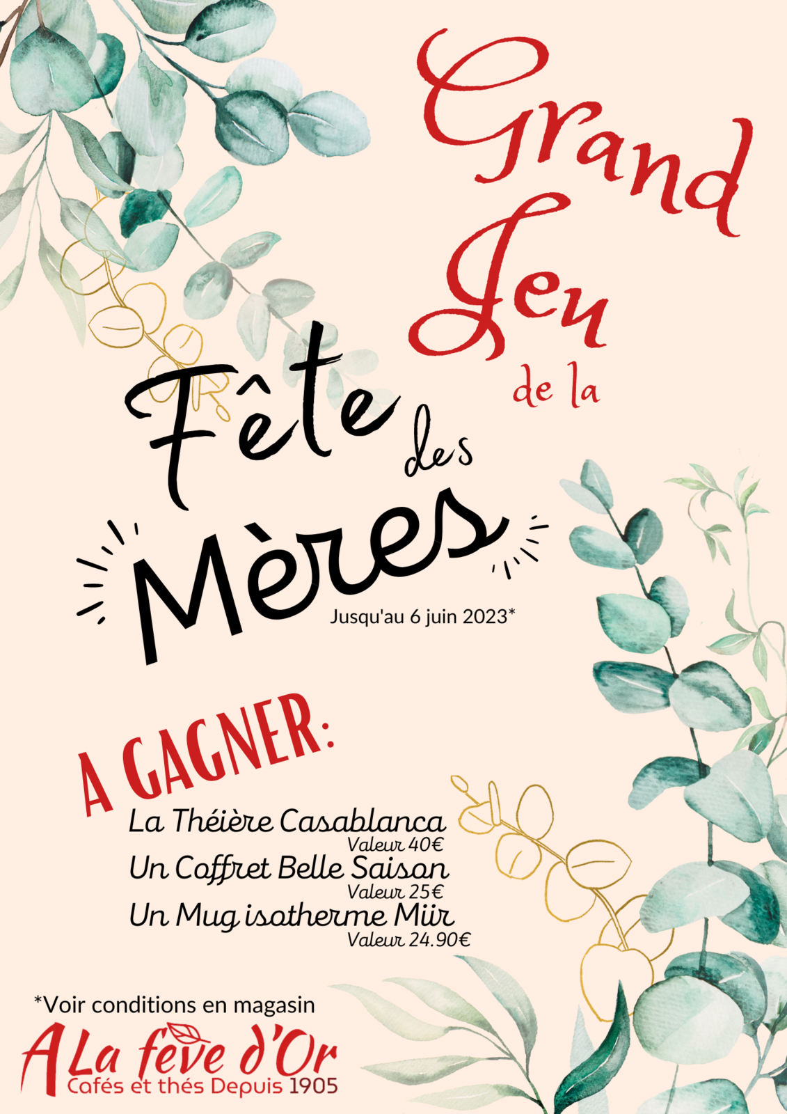 Affiche fete des mères