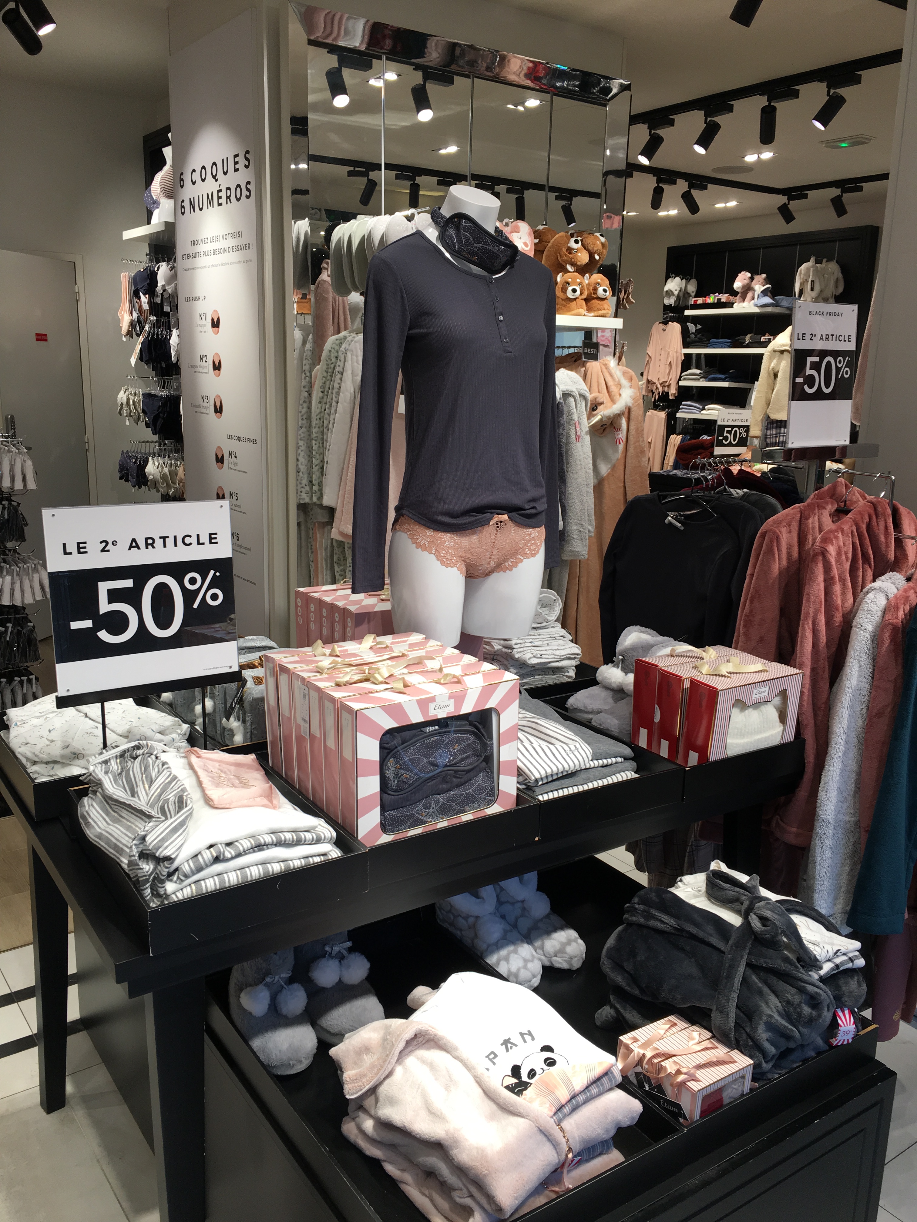 magasin lingerie angers