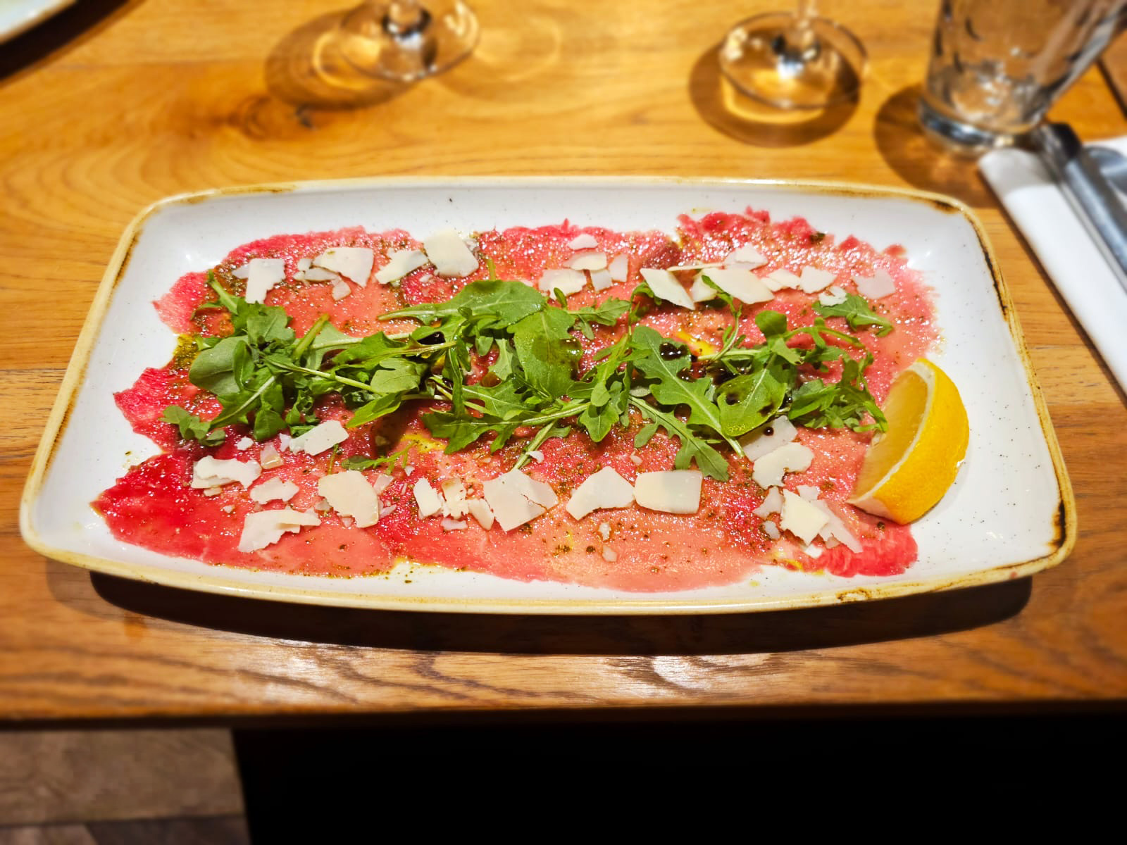 Joe carpa carpaccio.JPG