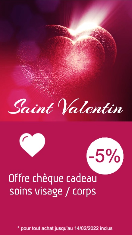 Offre saint Valentin 2022