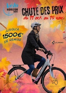 Vélo Horizon Angers - Opération chute de prix sur de nombreux vélos en Maine et Loire - octobre 2025
