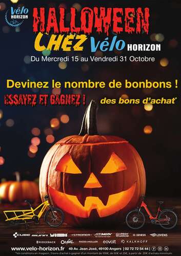 Halloween 2025 - Angers - Vélo Horizon