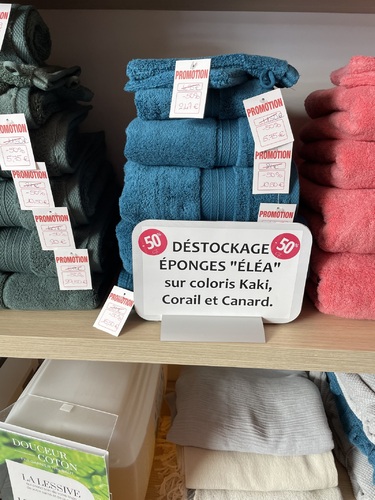 DESTOCKAGE EPONGES
