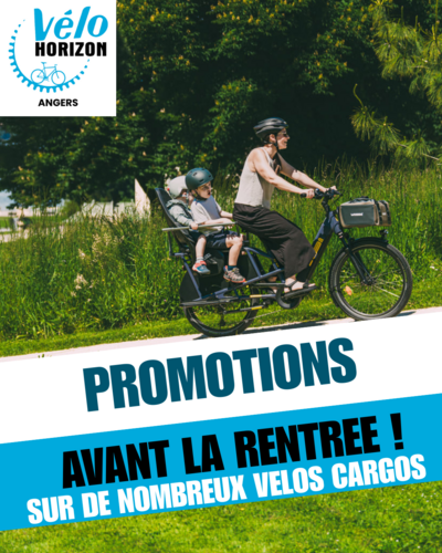 promotion vélo cargo electrique angers